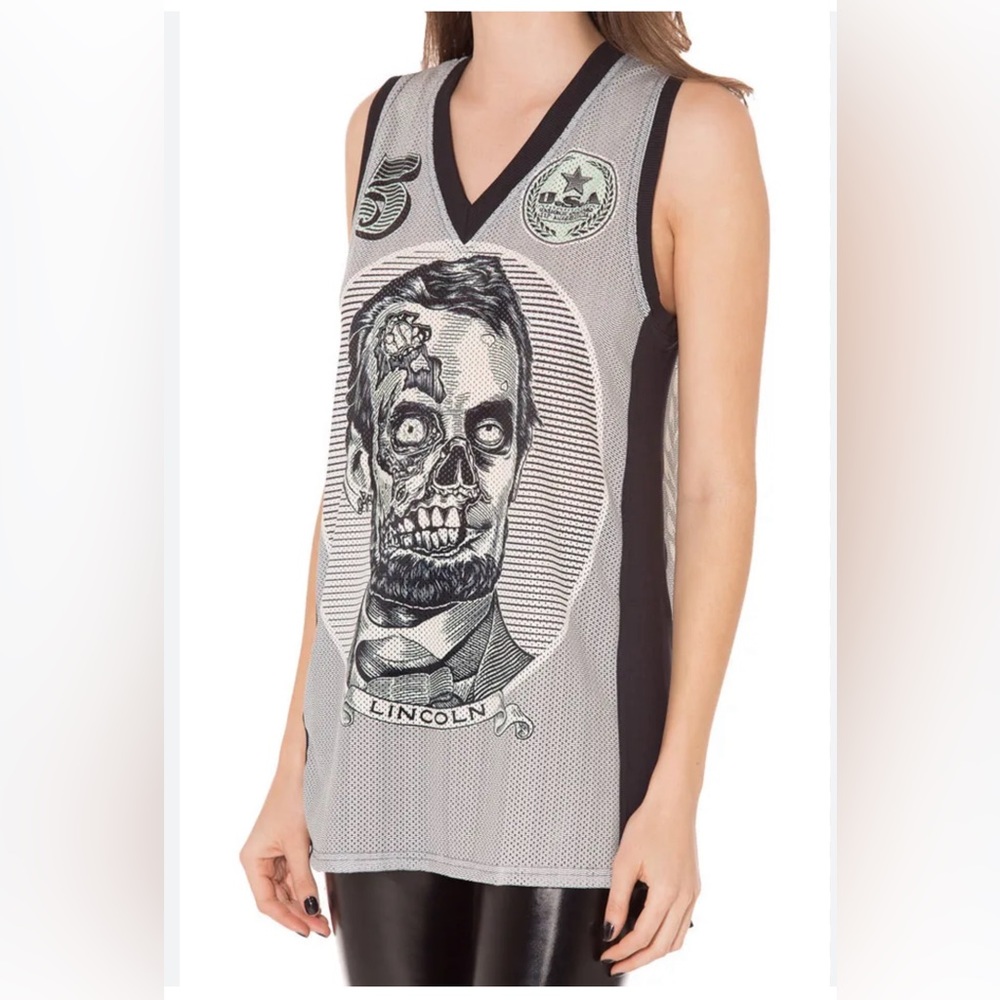 Blackmilk Museum limited Zombraham Lincoln Shooter size small